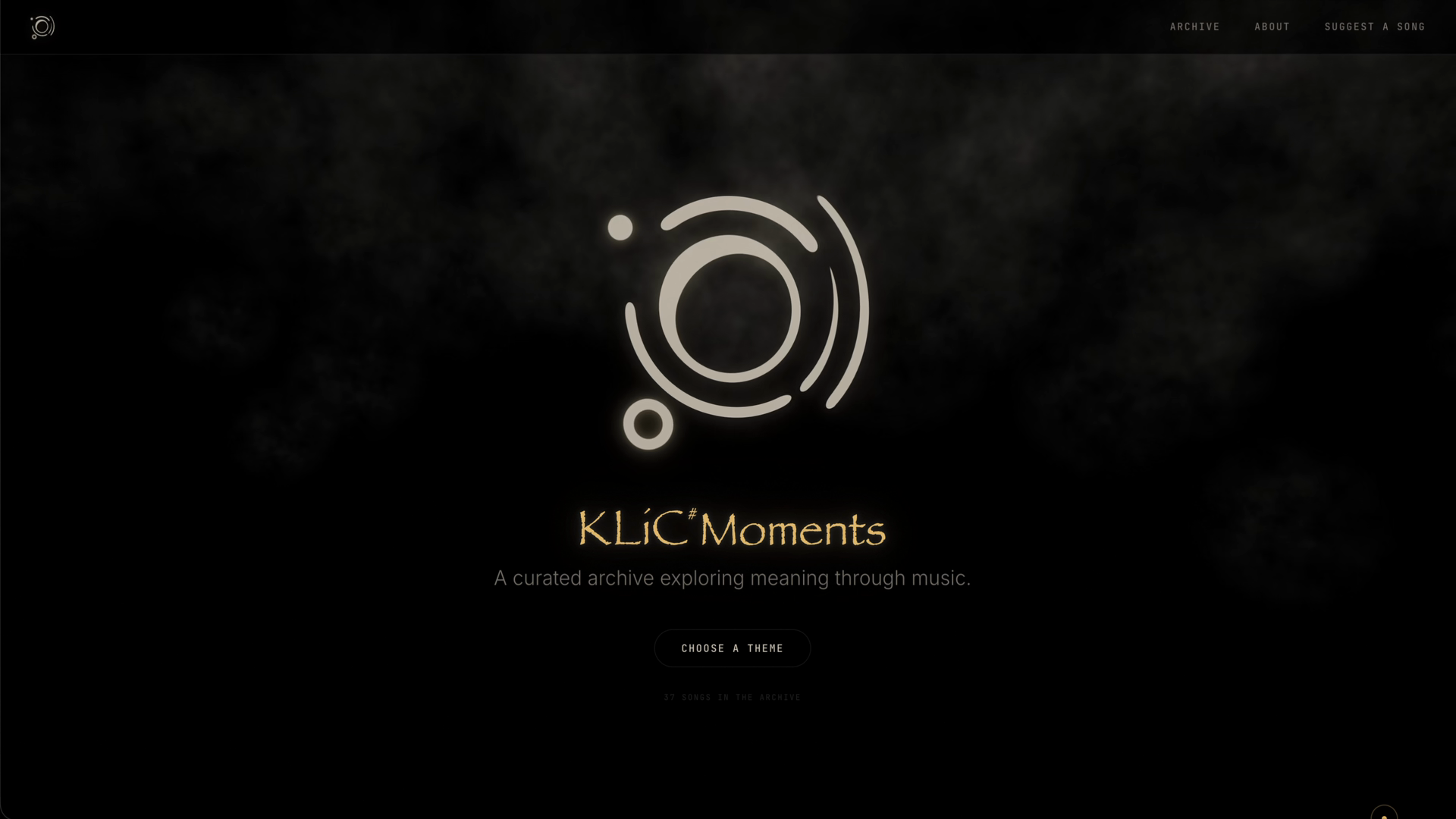 KLiC Moments - Music & Reflection Platform preview